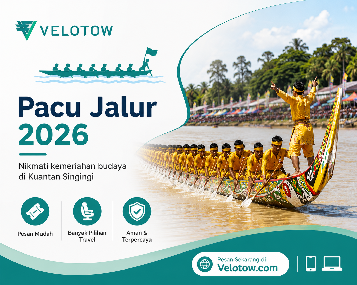 Tips Mudah Berkunjung ke Festival Pacu Jalur 2026 agar Liburan Semakin Nyaman